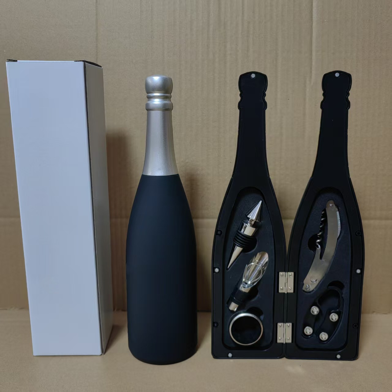 Red Wine Tool Champagne Wine Bottle Five-Piece Set Red Wine Tool Box Opener Wine Tool Gift