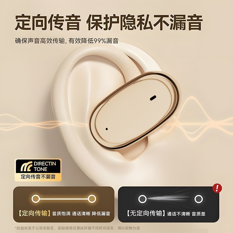 Clip-on Y29 Bluetooth Earbuds High Sound Quality Sports Wireless Earbuds Noise Cancellation Ultra Long Battery Life Digital Display y