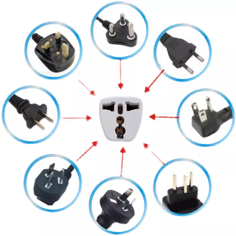 Exclusive Hong Kong version converter plug Hong Kong British standard German standard power plug socket converter