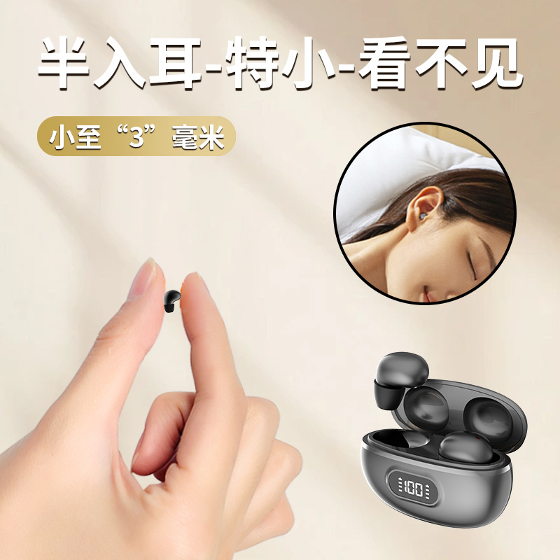 2026 New Wireless Bluetooth Earphone Noise Cancelling Sleep High Sound Quality Sports Ultra Long Battery Life Custom