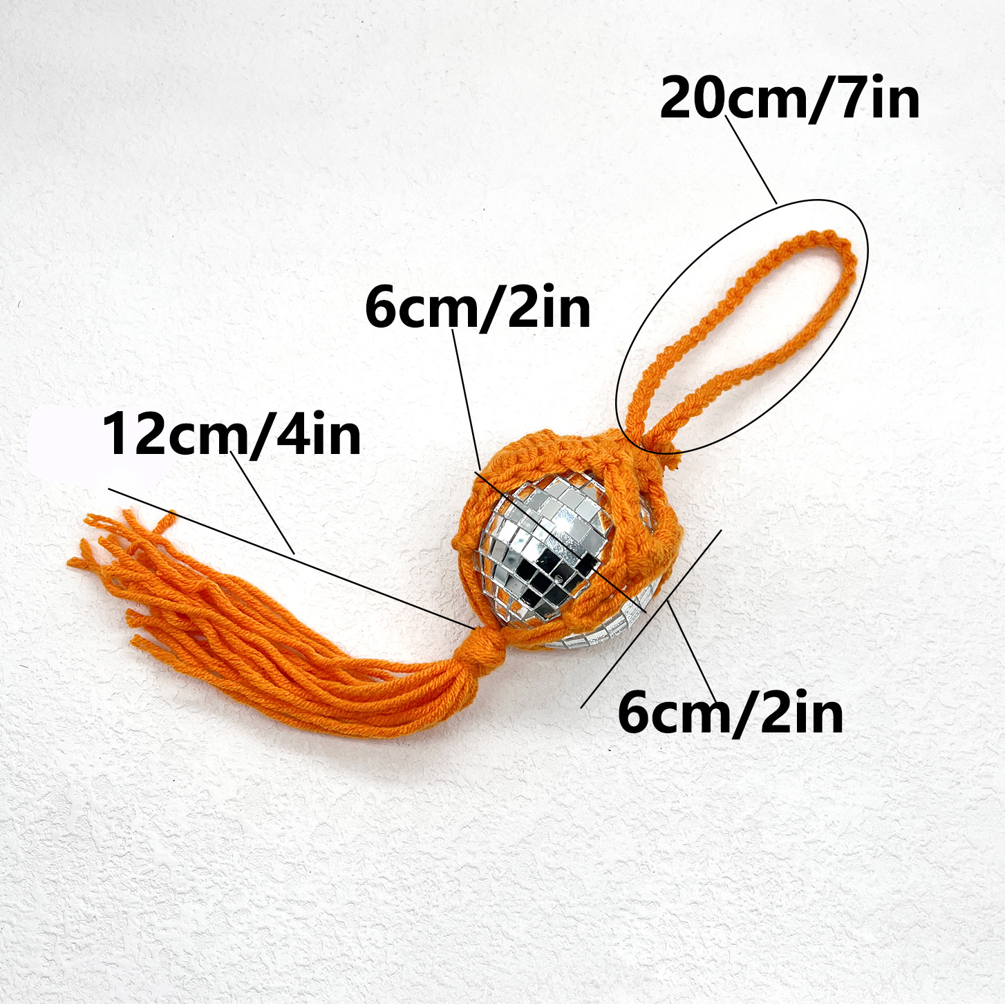 Disco Ball Mirror Ball Disco Ball Watch Weaving Hanging Reflective Atmosphere Decoration Party Pendant