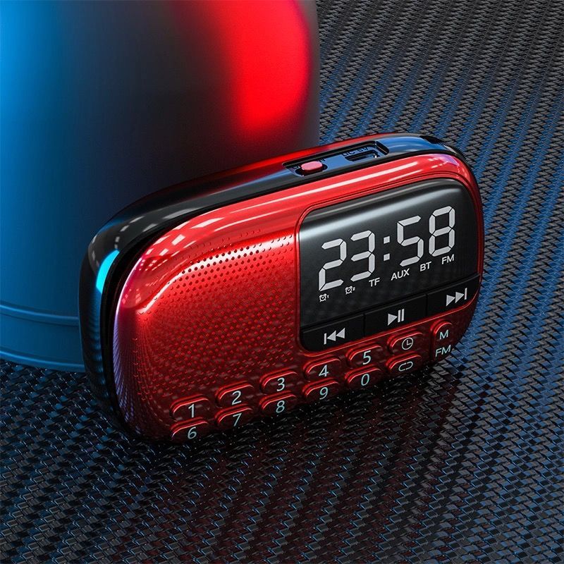 SAST V90 radio multifunctional loud volume elderly new portable rechargeable card speaker mp3