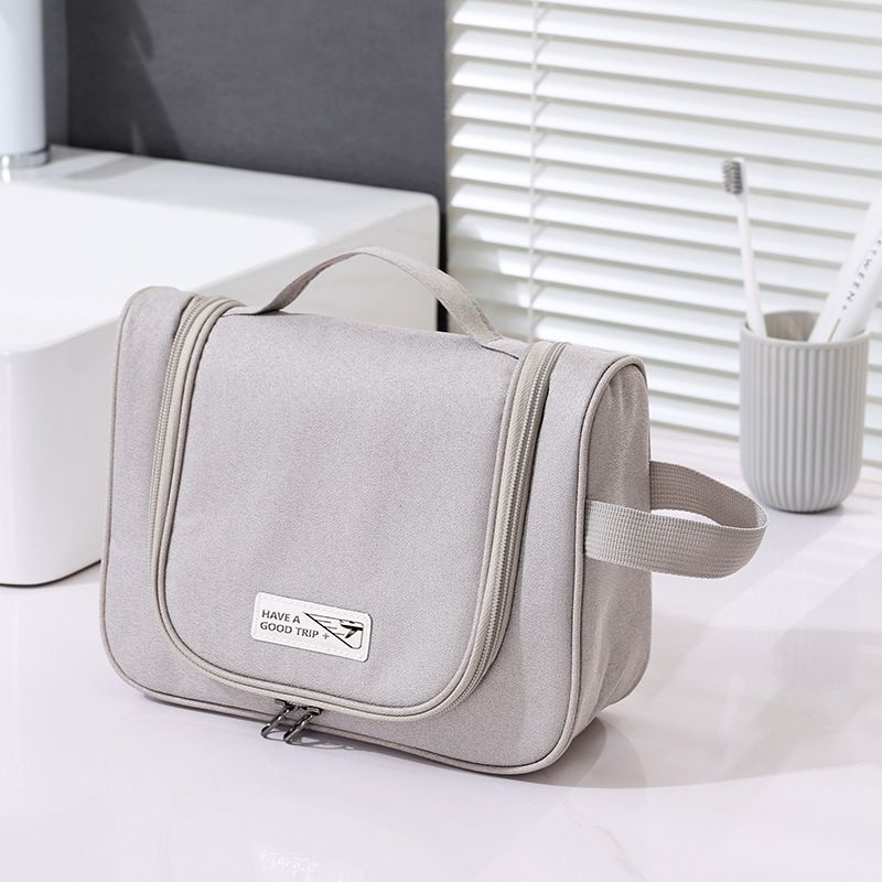 New Simple Portable Easy to Hang Toiletry Bag Travel Cosmetic Bag Handbag Women's Portable Storage Bag