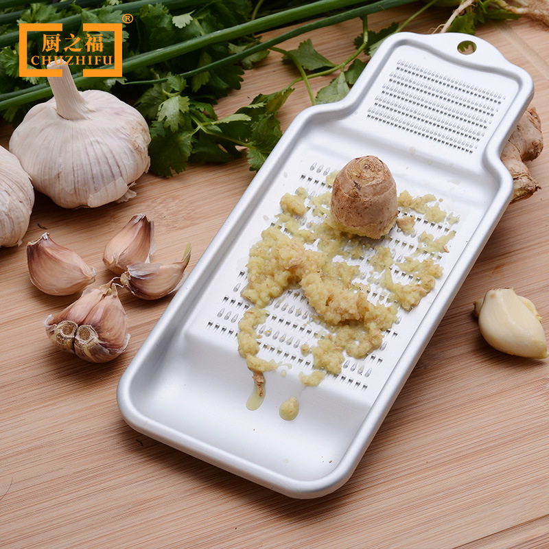 Aluminum Alloy Grater Garlic Grater Ginger Grater Fruit Puree Grater Kitchen Small Tool Garlic Grater Ginger Grater