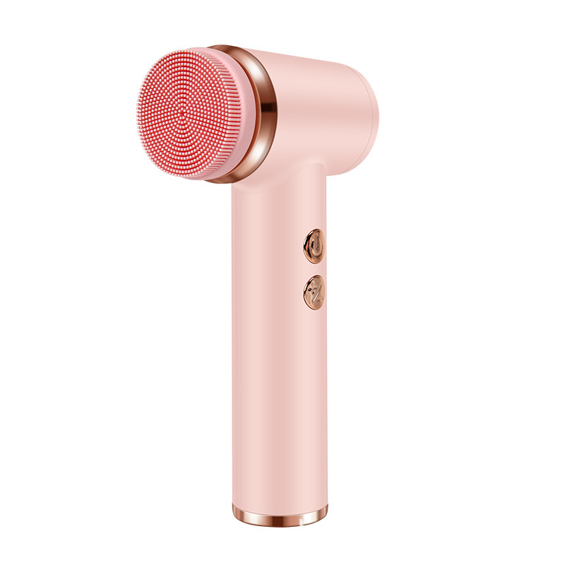 New Electric Silicone Face Cleanser Pore Cleaner Face Wash Brush 5-Speed Massage Beauty Instrument Waterproof Face Washer