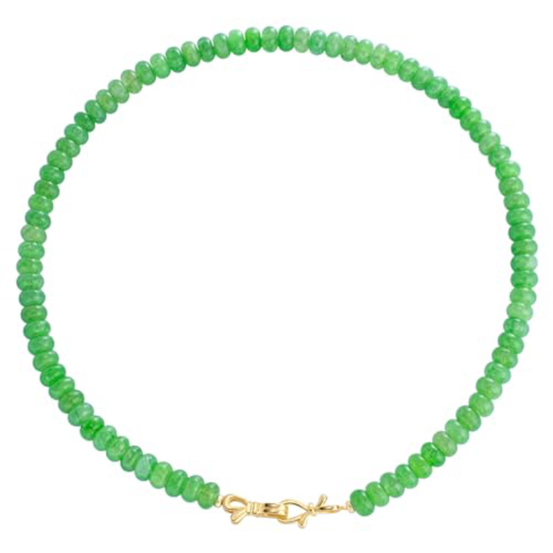 New 5*8 abacus beads multi-color natural stone bead necklace, turquoise agate unisex bracelet neck chain