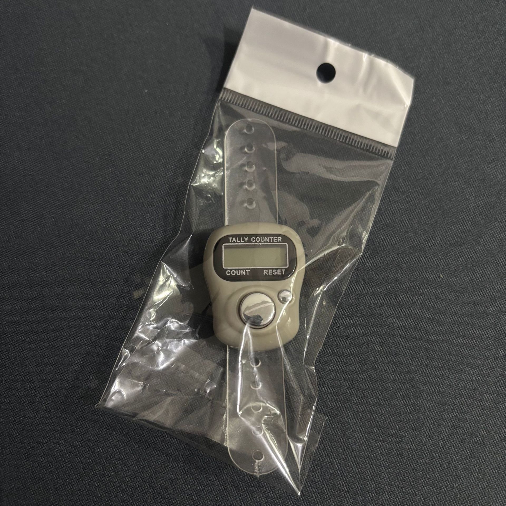 戒指手动计数器      袋装灰色