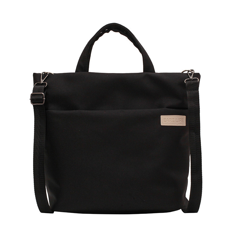 Leisure handbag single shoulder crossbody bag large capacity commuting bag handbag student class tote bag