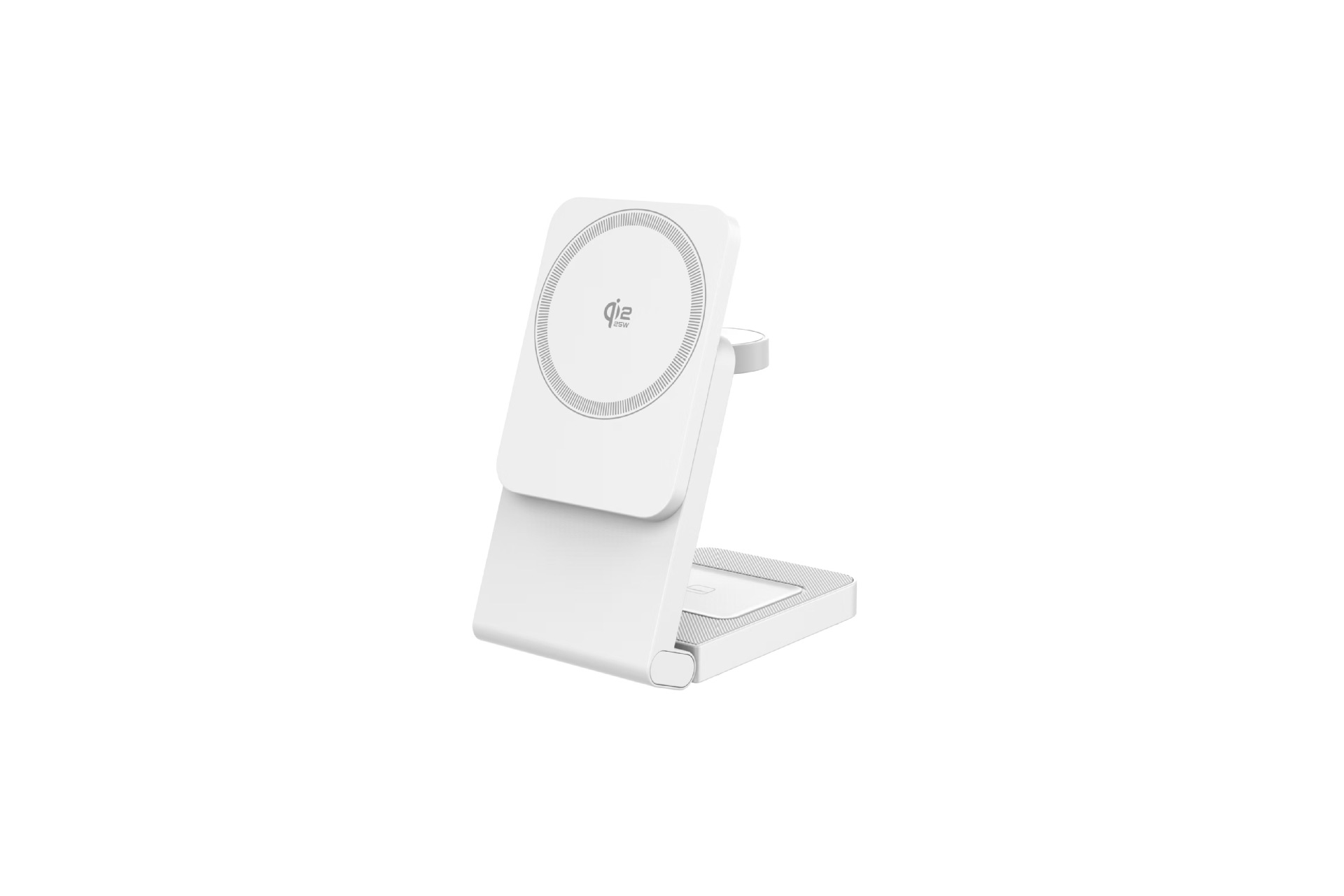Industry First 25W Sliding Foldable QI2.2 3-in-1 Magnetic Wireless Charger Bracket Suitable for Apple Phones