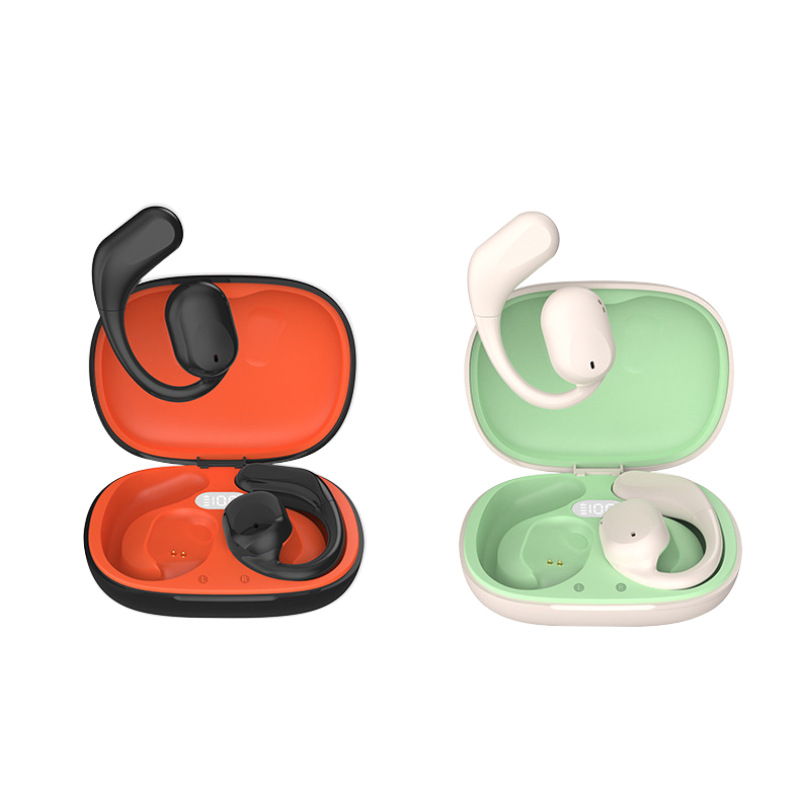 OW-530 Air Bone Conduction Open Not In-Ear Bluetooth Earphones Wireless Ear-Hook Long Battery Life 2024 New