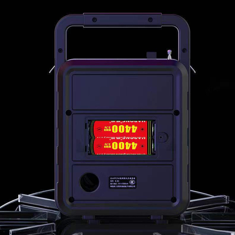 Bluetooth Speaker Wireless Bluetooth Mini Portable USB Plug-in Card Outdoor Portable Square Dance Speaker