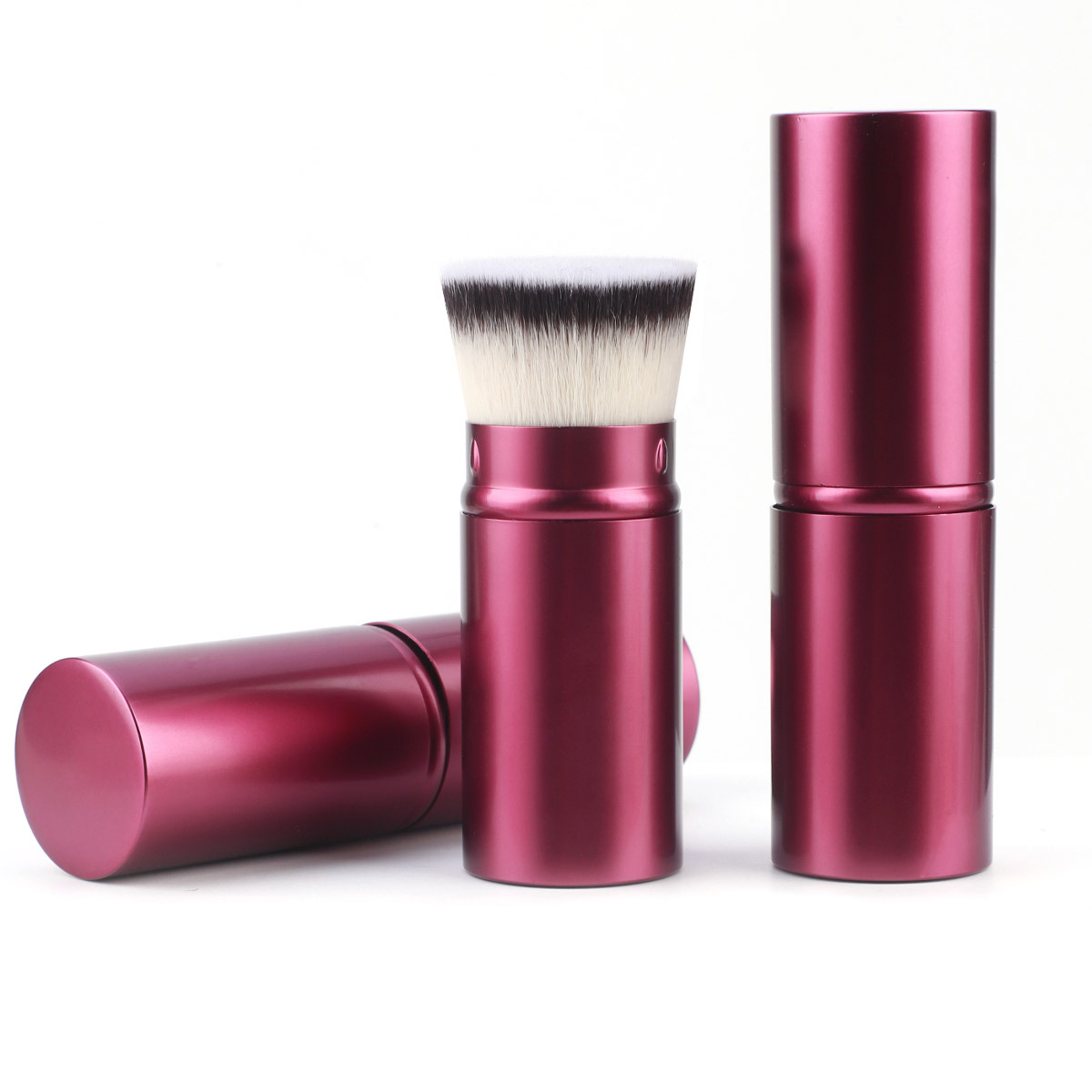 New Portable Telescopic Brush Makeup Brush Cangzhou Blush Brush Powder Brush Loose Powder Brush Multifunctional Cosmetic Tool