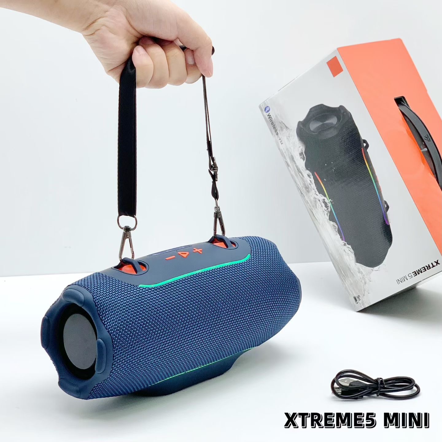 New 5th generation small war drum Mini XTREME5 portable Bluetooth speaker TWS outdoor portable low bass