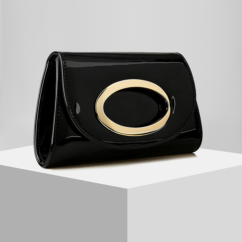 New Shiny Ring Decoration Banquet Bag Evening Bag Clutch Chain Bag Dress Bag Wedding