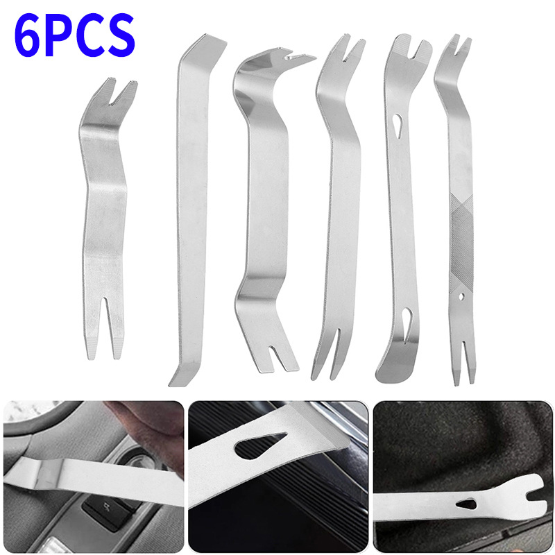 透明袋装 · 原色金属6PCS