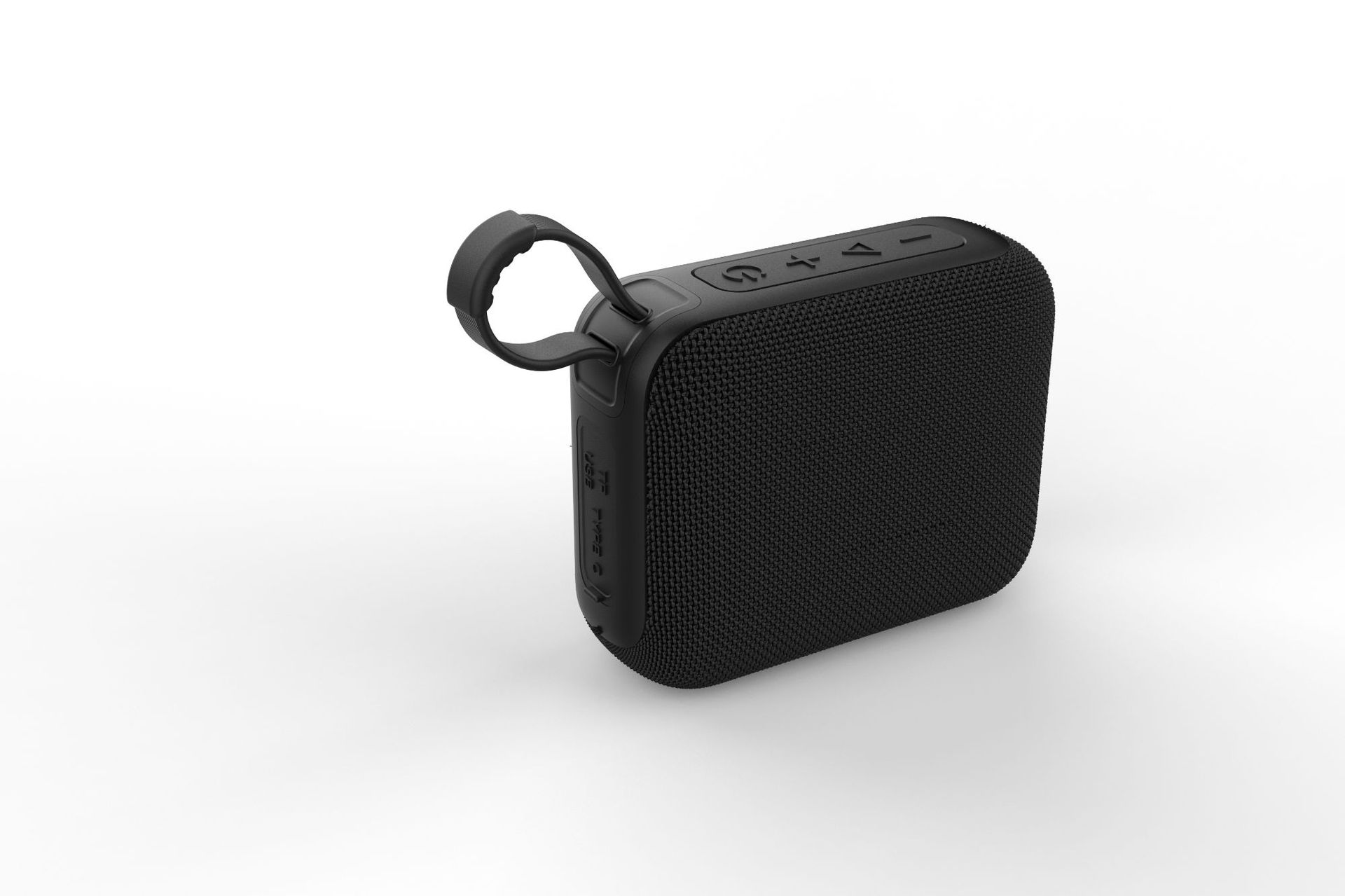 New Fabric Small Speaker Portable Outdoor Cycling Hiking Small Mini Square Bluetooth Speaker