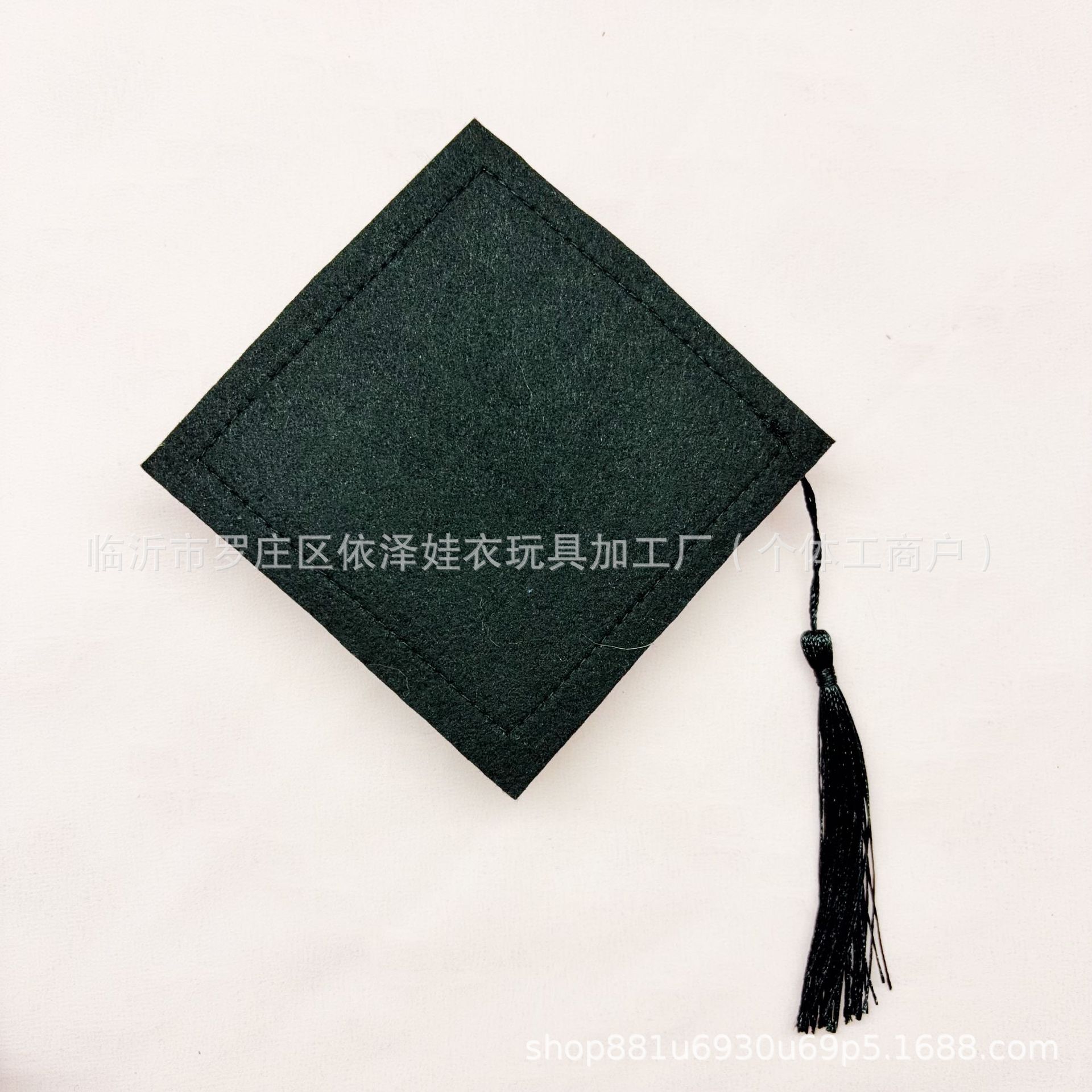 Doctor's Cap Graduation Season Felt Hat Decoration Tassel Bachelor's Hat DIY Gift