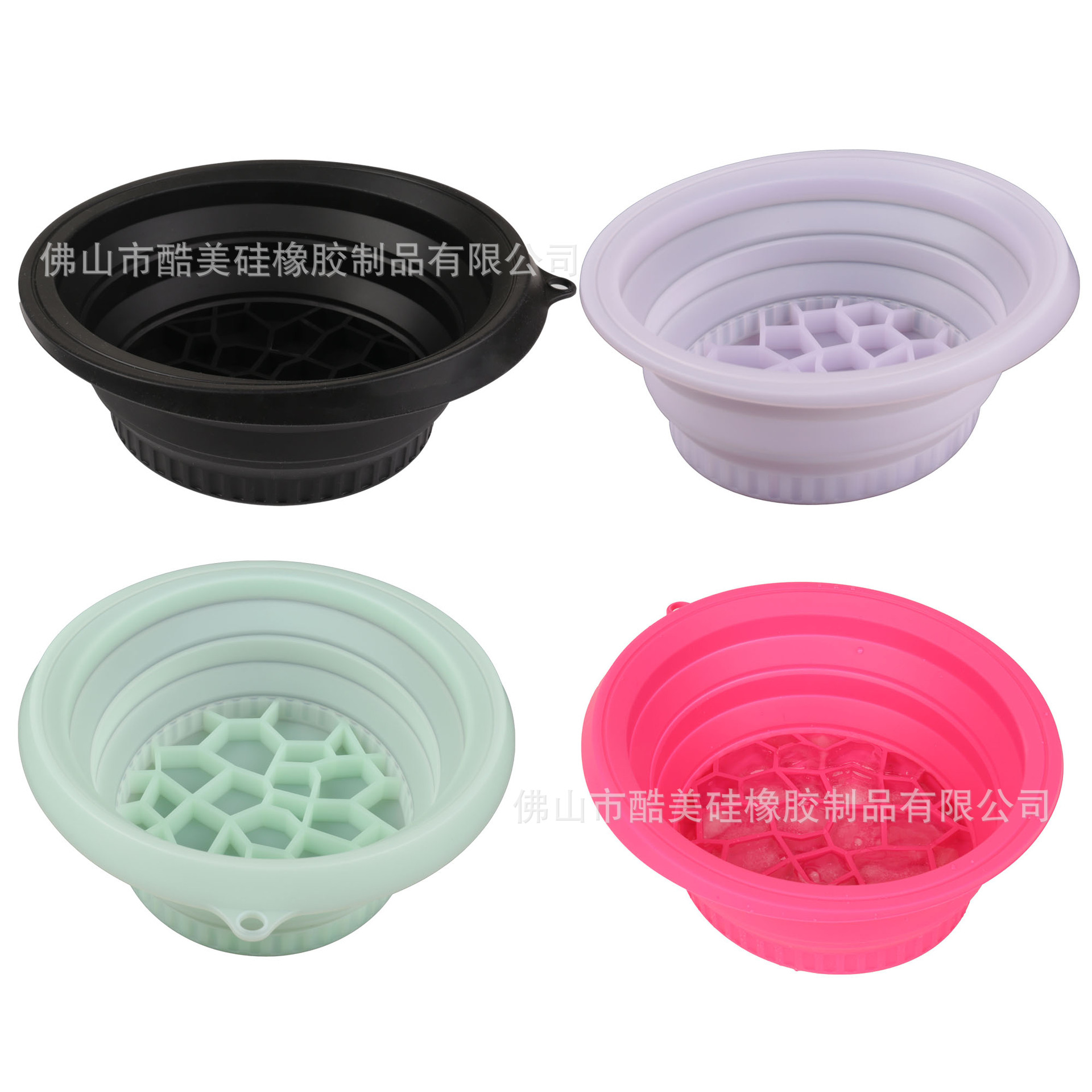 Silicone kitchen household products cooling cup ice pack face basin cigar clip flour funnel blender accessories