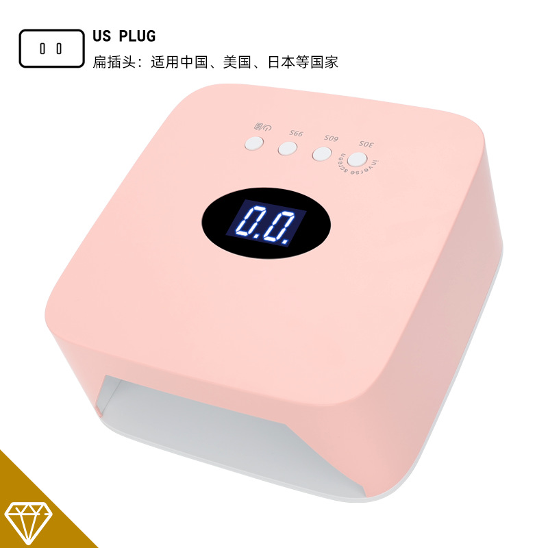 New 54W High Power Nail UV Lamp Rechargeable Wireless Battery Nail Lamp