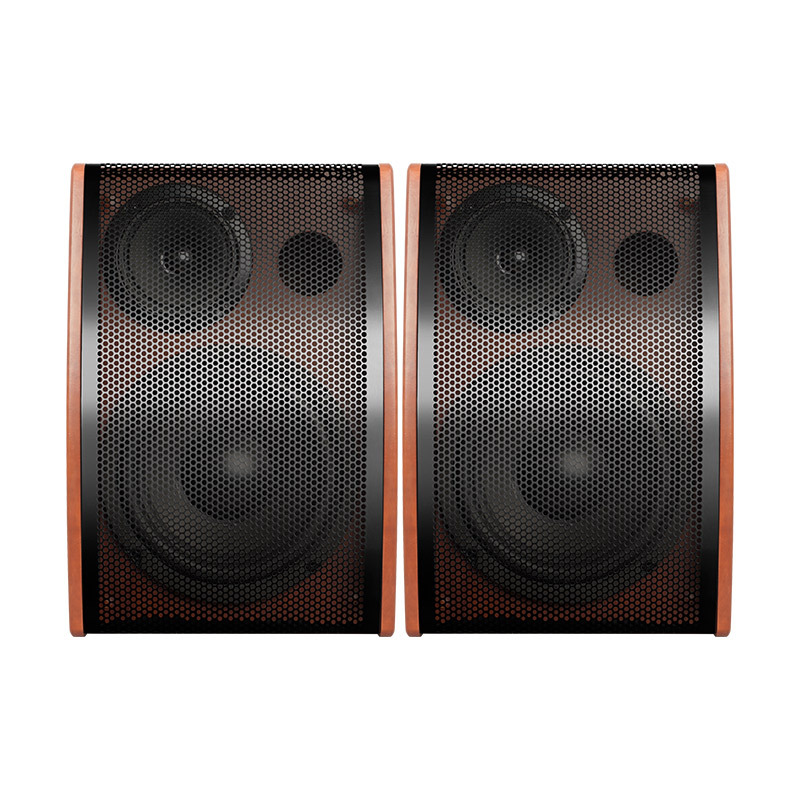 KTV audio card pack speaker K-song home household passive speaker for shops supermarkets 6.5 inch 8 inch pair