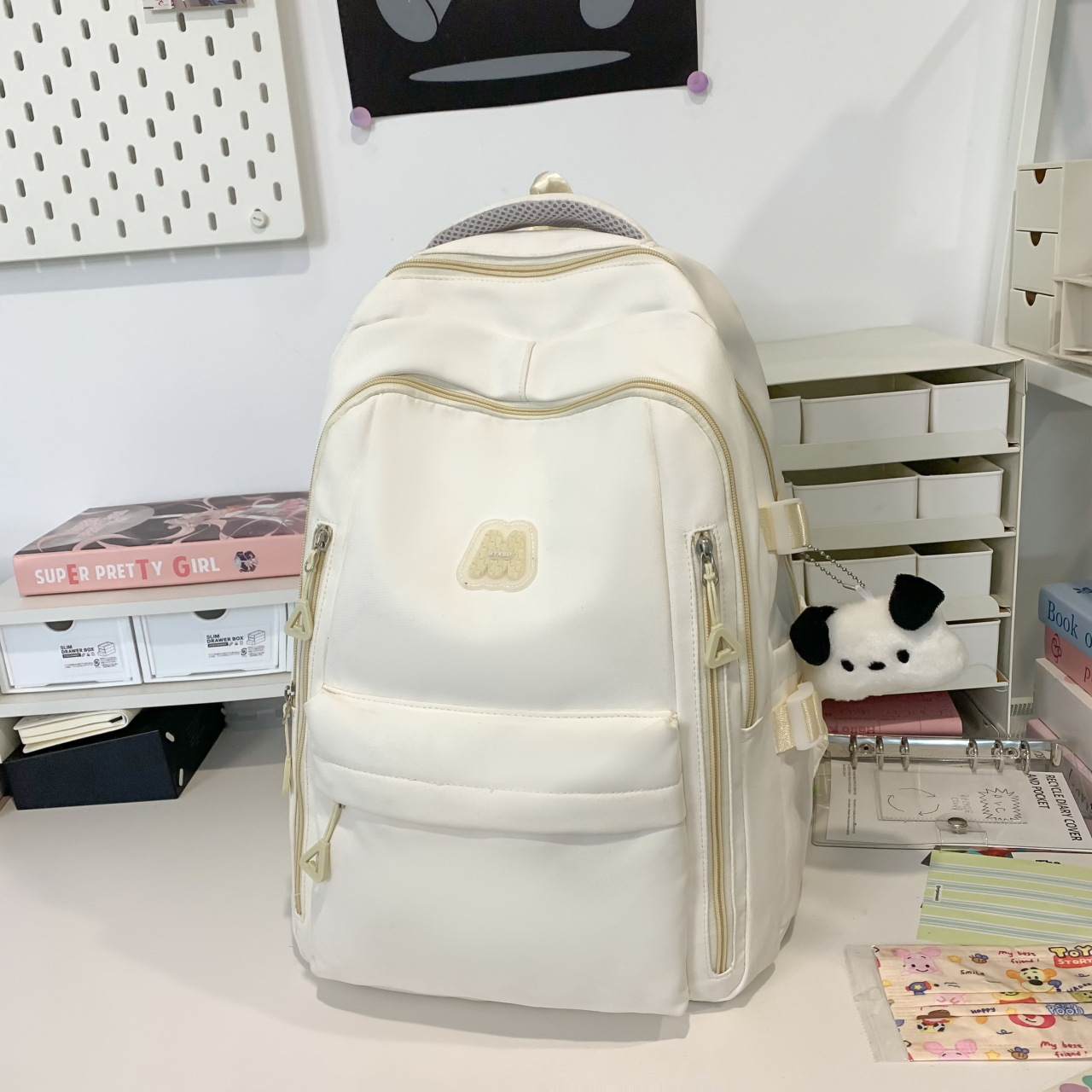 Primary and Secondary School Students Load-Reducing Spine-Protecting Schoolbag Large Capacity 2024 New for Boys and Girls