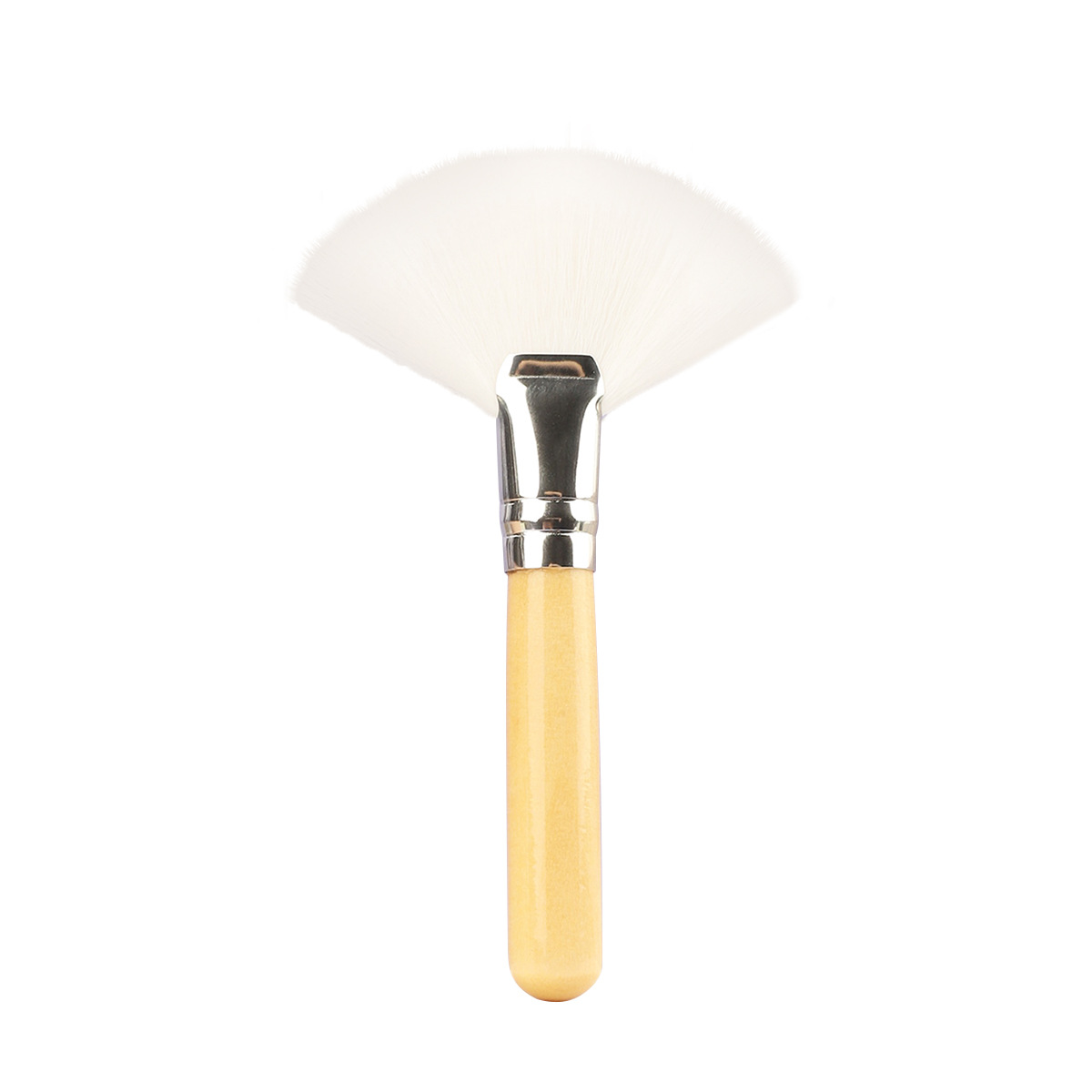Single Fan Shape Highlighter Brush Powder Brush Soft Fan Shape Makeup Brush Cosmetic Tool