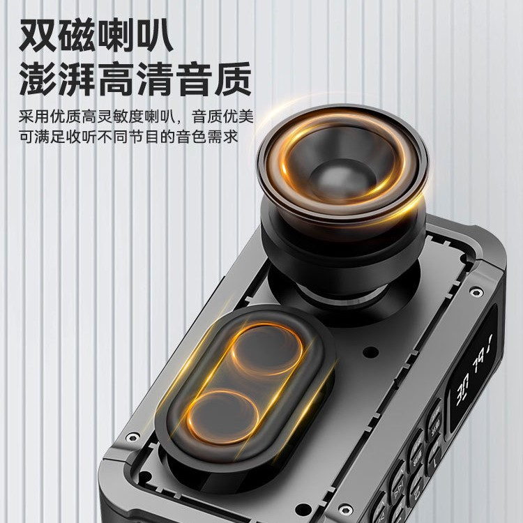 Lang Yun D82 Bluetooth Heavy Bass Speaker Wireless Loud Volume High Quality Portable Outdoor Home with Card Slot Speaker