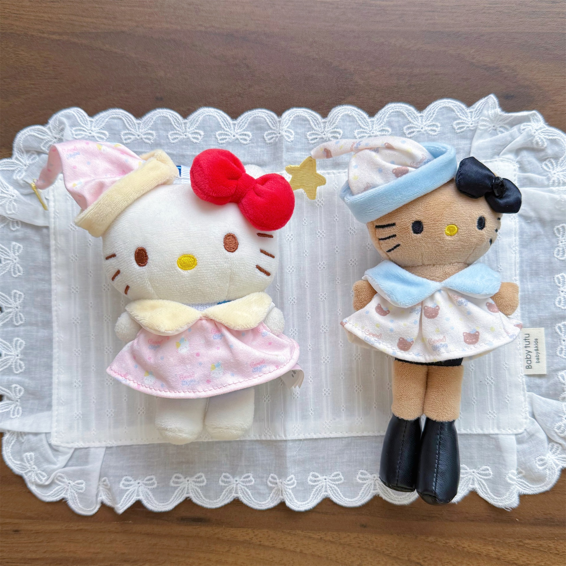 13cm doll clothes long-legged kitty goodnight diary 10cm cotton doll cute plush doll pajamas