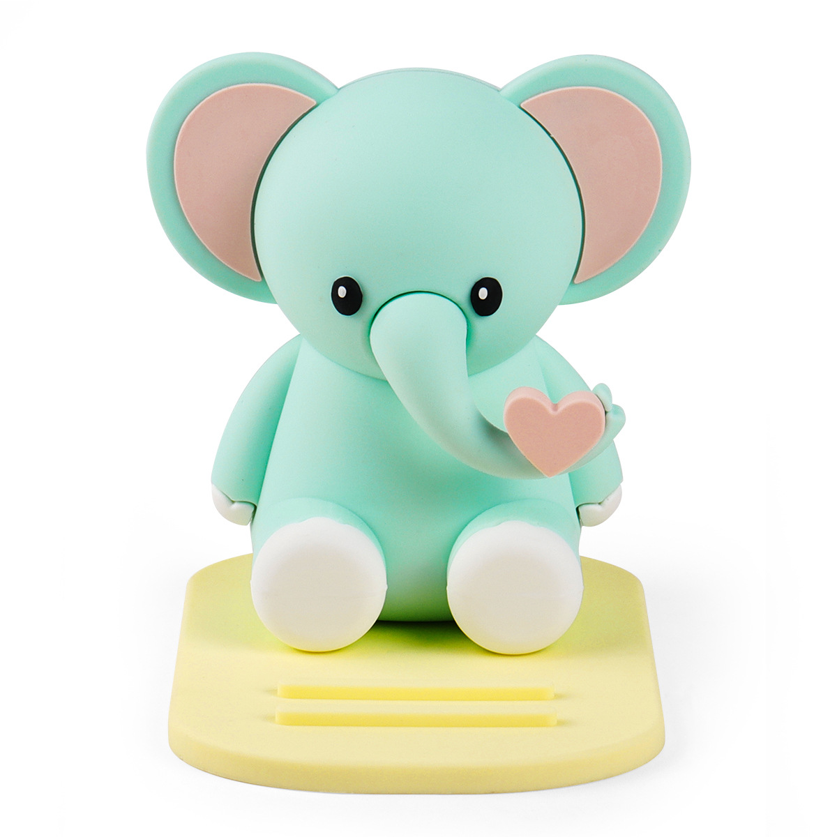 Cartoon Cute Elephant Phone Stand Lazy Stand Desktop Tablet Stand Animal Ornament
