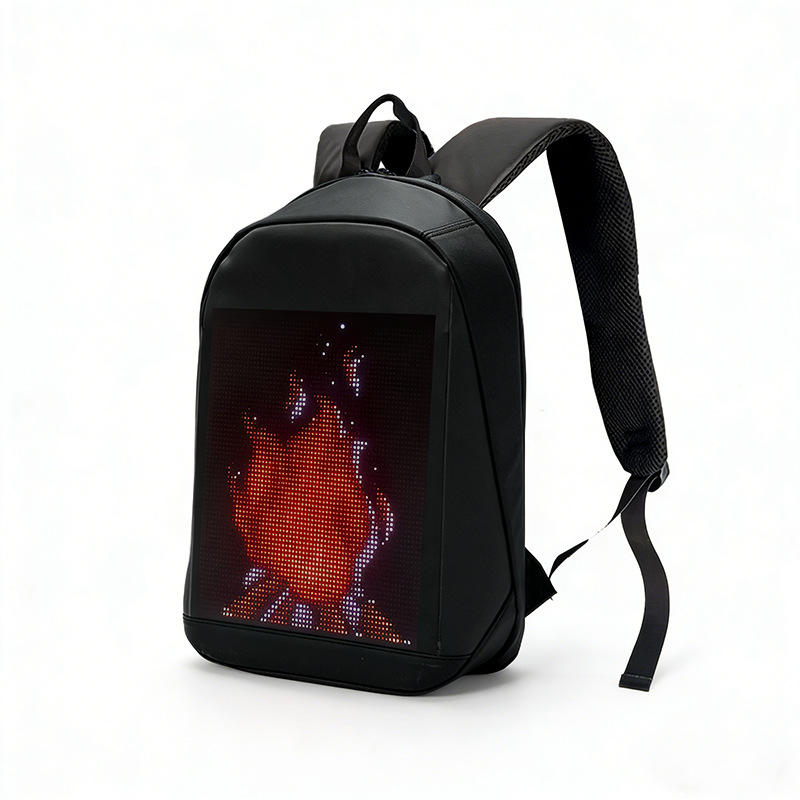 Newly Upgraded 4th-Generation Large-Screen LED Backpack App Bluetooth Advertising LED Display Backpack