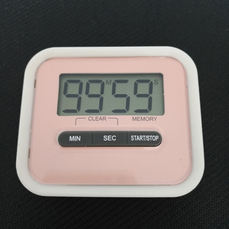 Kitchen Timer Electronic Timer Reminder for Taking Medicine Forgetfulness Reminder Timer Multi-Color Fresh