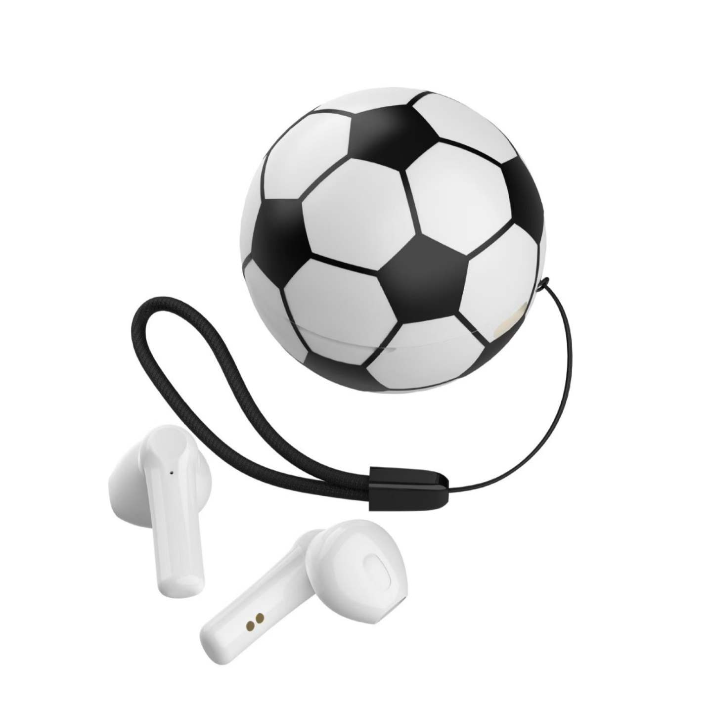 Football Bluetooth Earphones Stereo Sound Music Calls Sports Wireless Gift World Cup Wireless Earphones