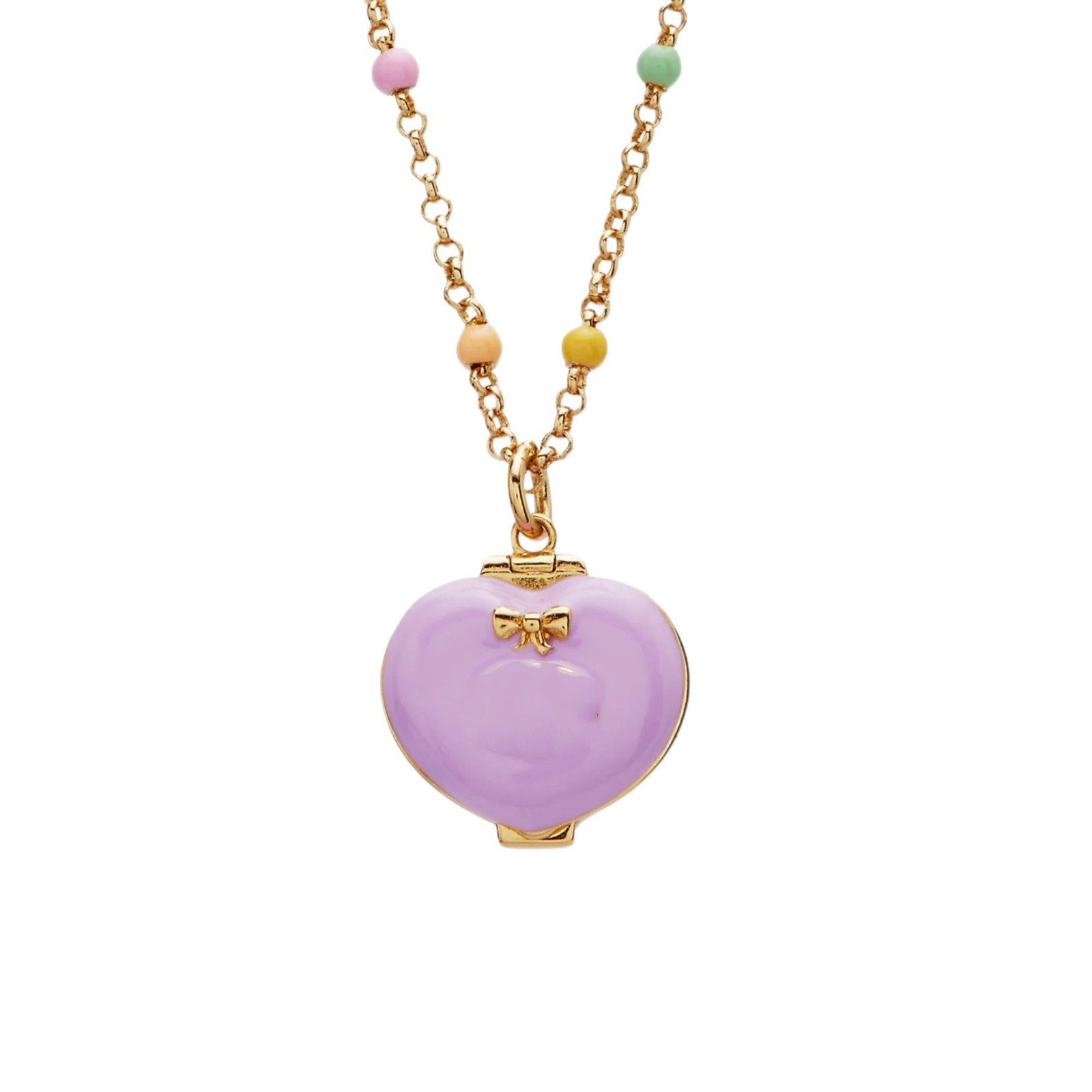 Pink-gold openable photo frame necklace for women, five-pointed star and heart, cute and popular gift necklace