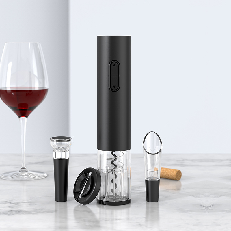 Cheer Festival Neutral Gift Box Automatic Electric Multi-functional Four-in-One Red Wine Opener Set