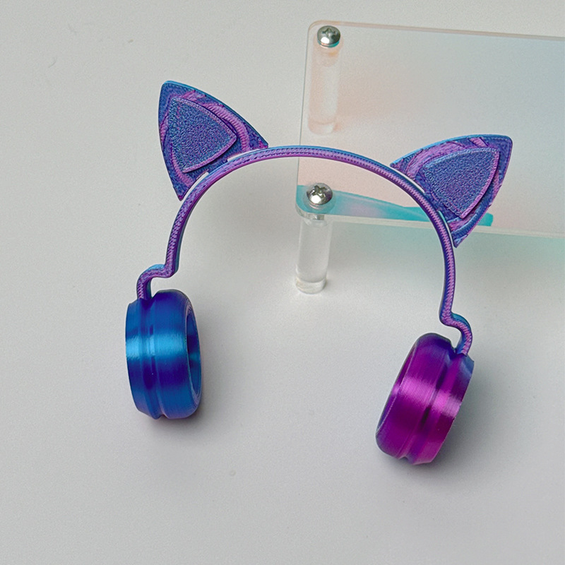 Earphones Only Crybaby Beach Vinyl Series Gulu Gulu Earphone Accessories Pendant Cat Ear Headphones