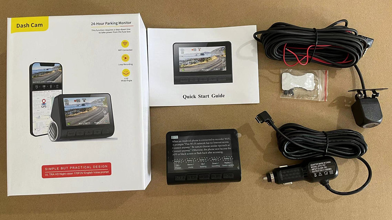 Novatek V55 HD 4K Dash Cam With WiFi With GPS Dashcam A800S Optimized 70mai