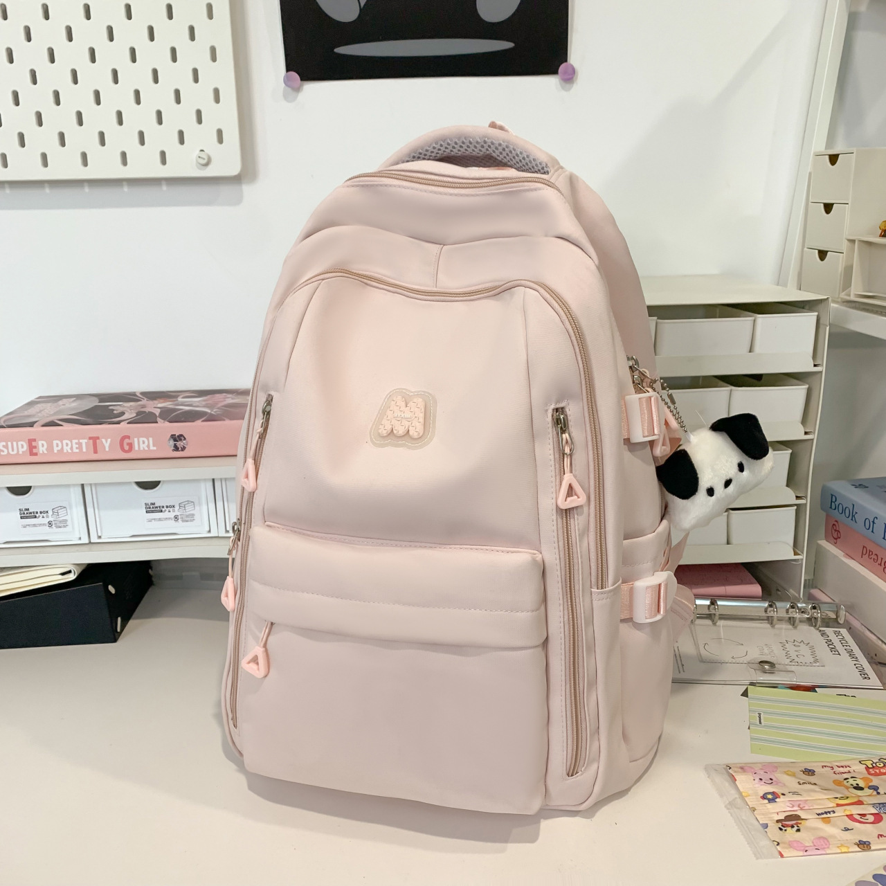 Primary and Secondary School Students Load-Reducing Spine-Protecting Schoolbag Large Capacity 2024 New for Boys and Girls