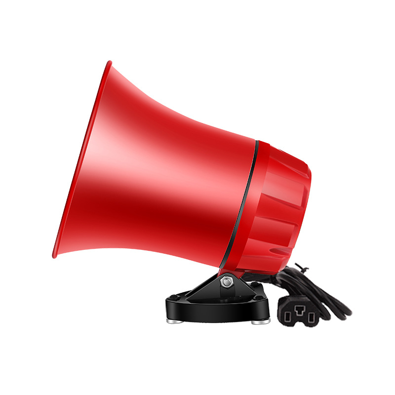 Double Diamond vehicle-mounted loudspeaker 6V12V24V peddling propaganda sound amplifier recording speaker horn