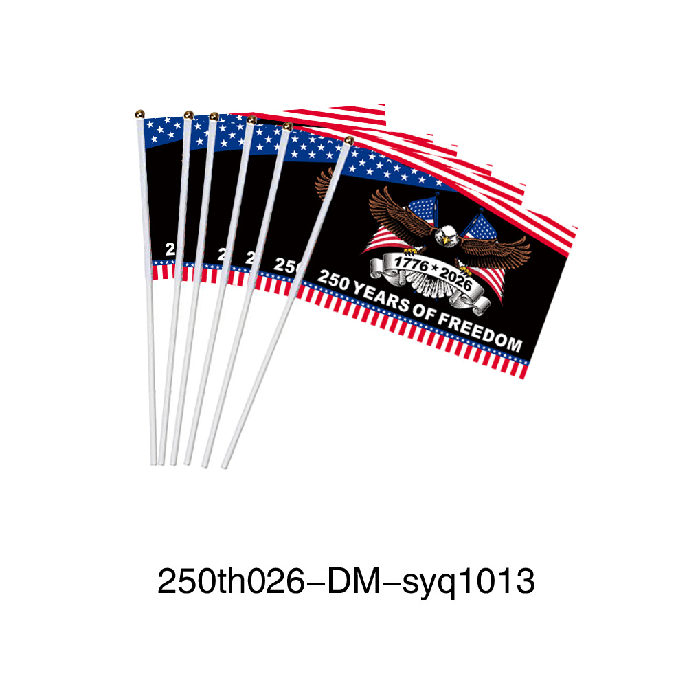 250th026-DM-syq1013 · 【20个】pp旗杆14*21cm
