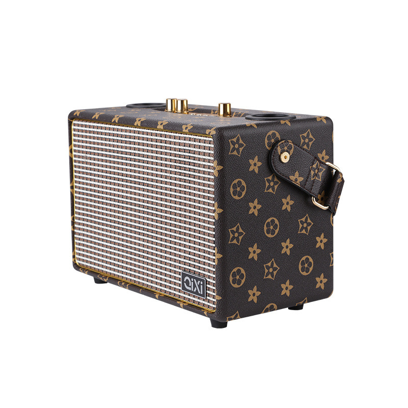 SK-2036 wireless microphone karaoke audio microphone dual-person chorus Bluetooth speaker mobile wireless microphone
