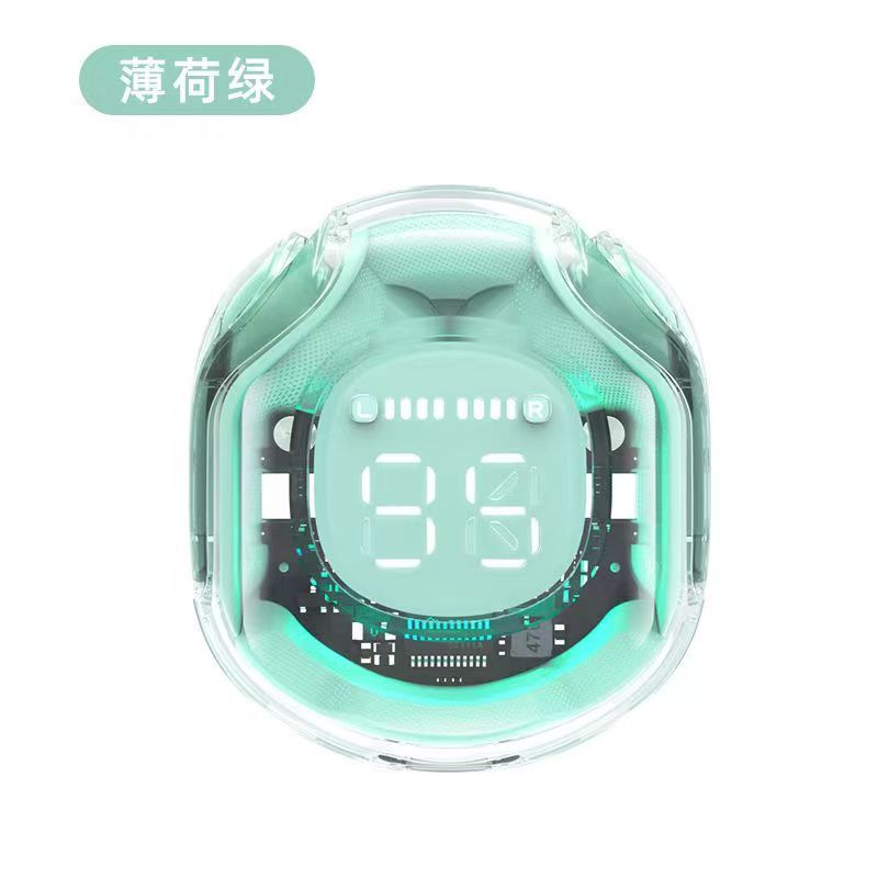Exclusive air31 Transparent High-quality Sound In-ear Sports Digital Display Wireless Bluetooth Earphones