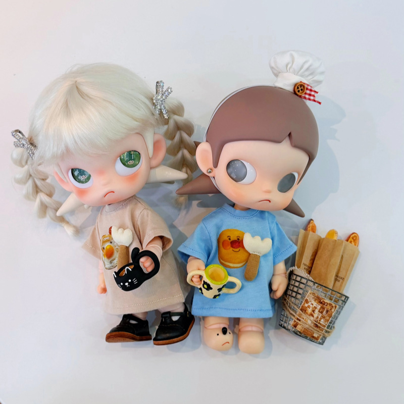 Gazi doll clothes zsiga T-shirt doll clothes outfit change 2026 new short sleeve eighth scale 'Yearning Place'