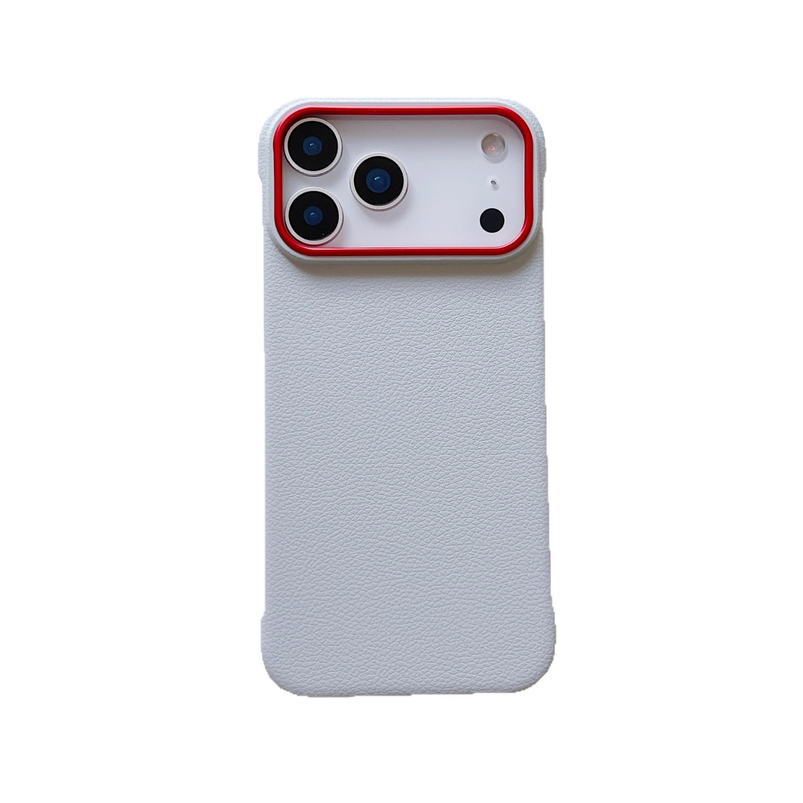 Leather bezel-less magnetic charging case for iPhone 17, new bare-hand feel, compatible with iPhone 17 Pro Max, anti-drop