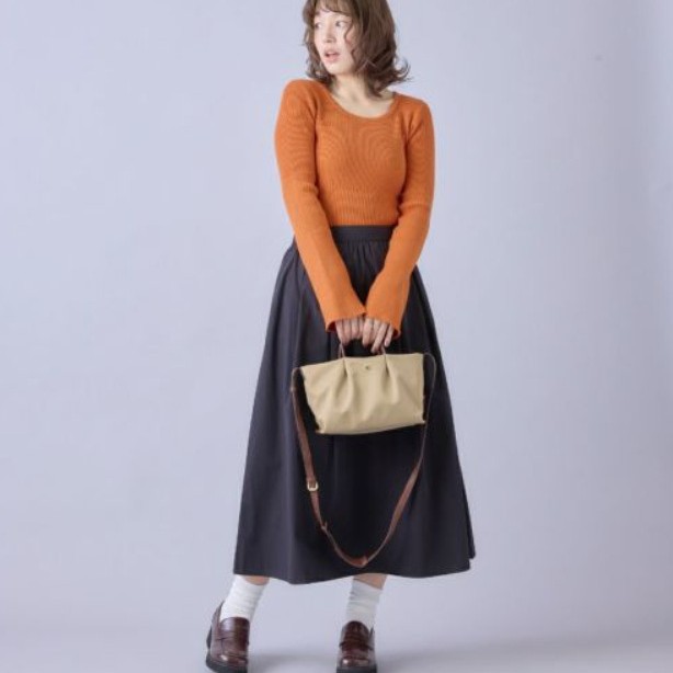 Japan-Korea shoulder new 2WAY lightweight waterproof crossbody bag sling bag shoulder bag two-way Lotte shopping bag