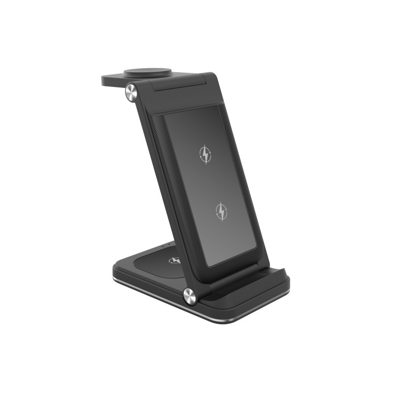 New Foldable Three-in-One Wireless Charger Phone Watch Earphone Charger Fast Charging Wireless Charging Stand Desktop