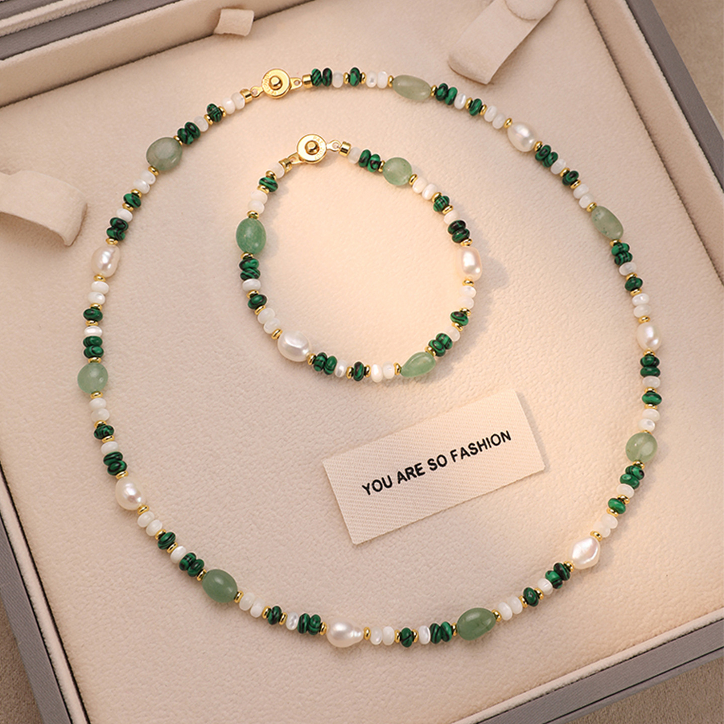 Dopamine natural freshwater pearl necklace, neck chain, colorful bead collarbone chain for women, new neck chain