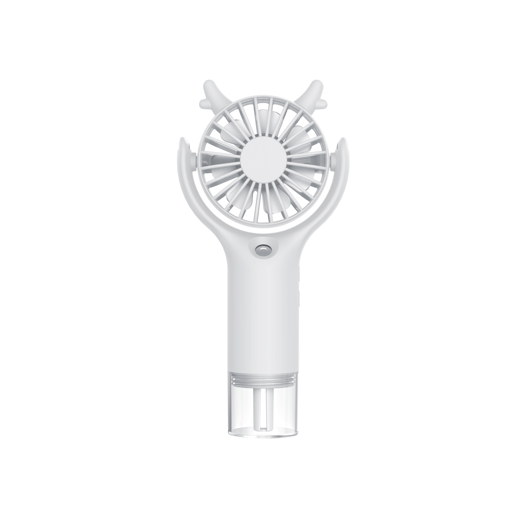 New Spray Fan Humidification Cooling Mini Handheld Fan USB Charging Strong Wind Portable Neck Fan