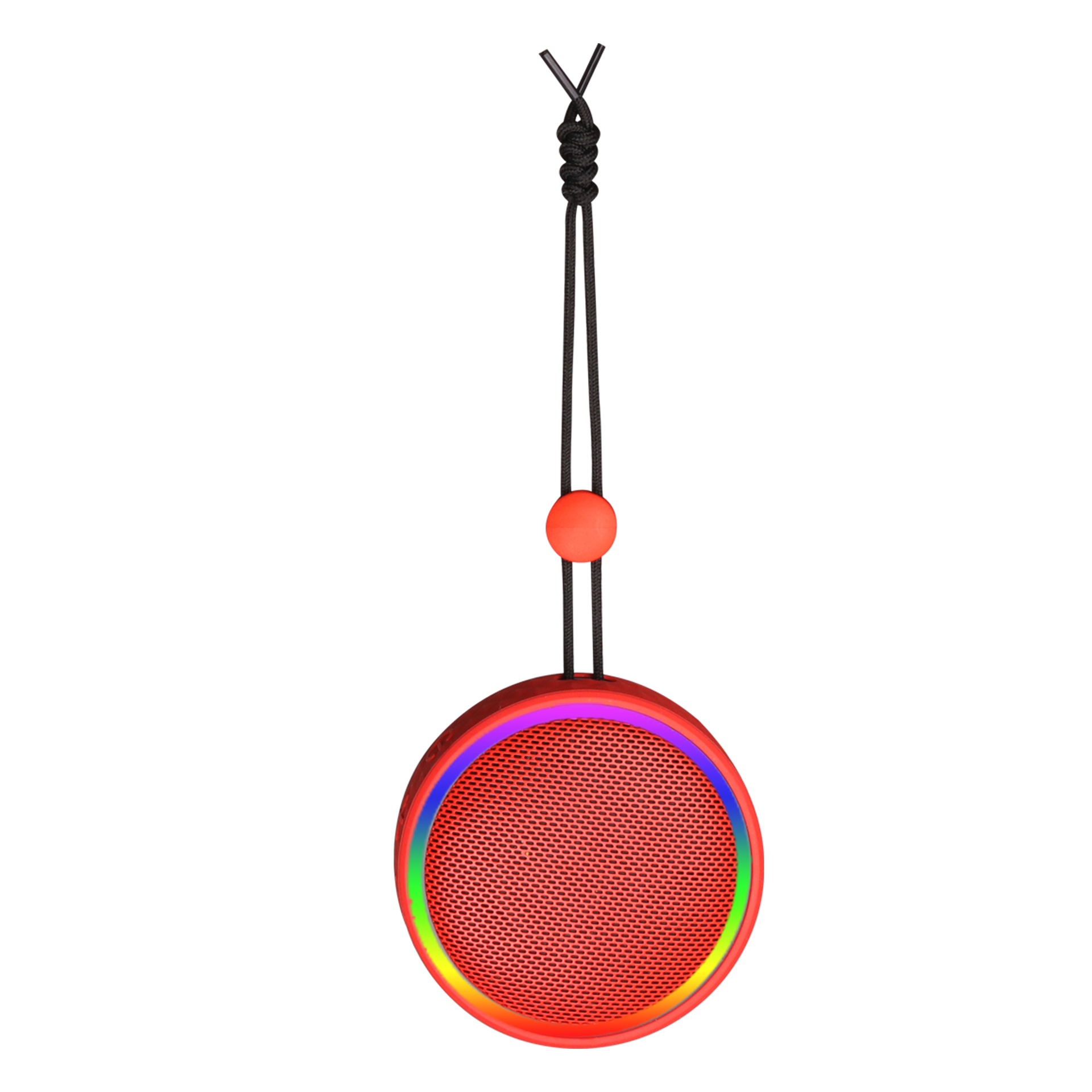 Custom Outdoor Waterproof Lanyard Portable Bathroom Speaker Plug-in Card Loud Volume Wireless Suction Cup Mini Bluetooth Small Speaker