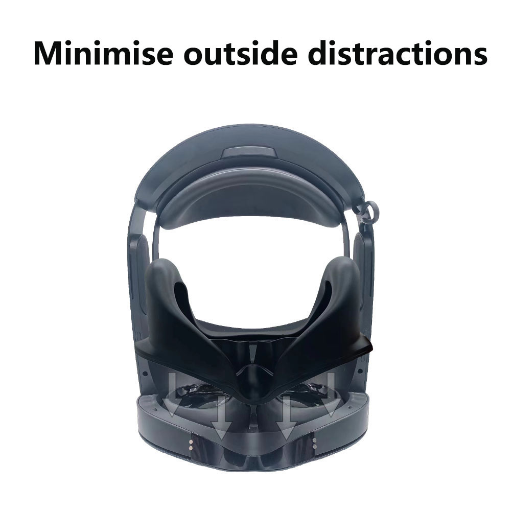 Suitable for Meta Quest Pro eye cover light-blocking all-in-one accessories magnetic replacement eye cover VR glasses face cover
