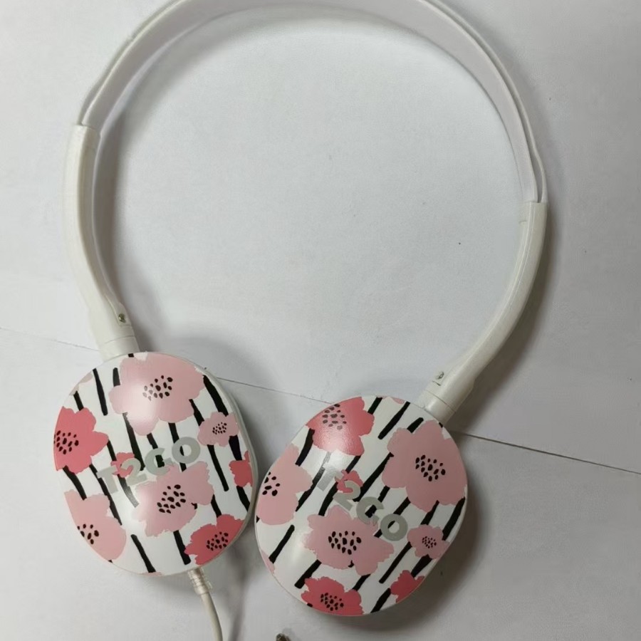 Children over-ear headphones disposable earphones teaching training earphones hygienic use over-ear headphones